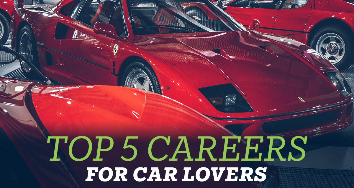 top 5 careers for car lovers