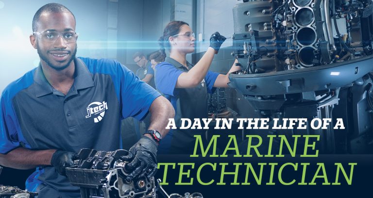A day in the life of a marine technician