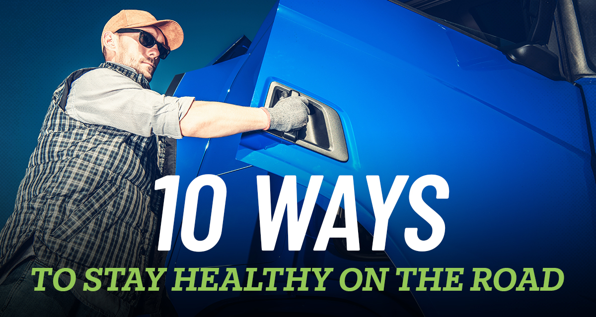 10 ways to stay healthy on the road