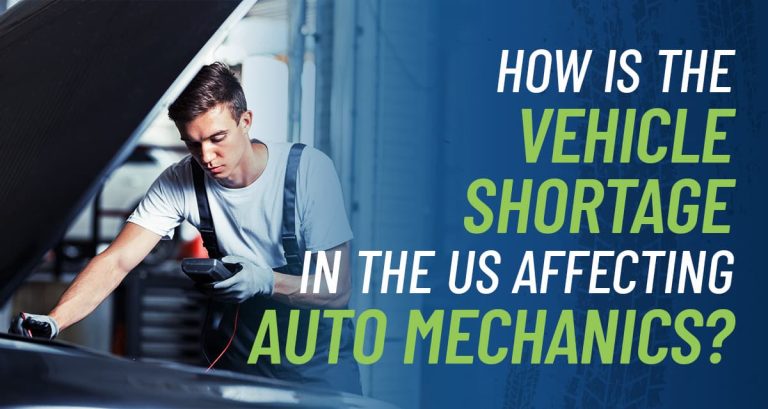 how is the vehicle shortage in the US affecting auto mechanics