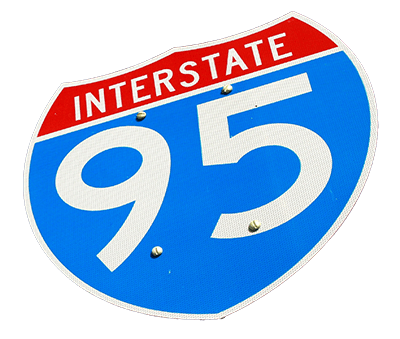 Sign of Interstate 95