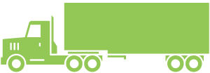 Semi truck icon