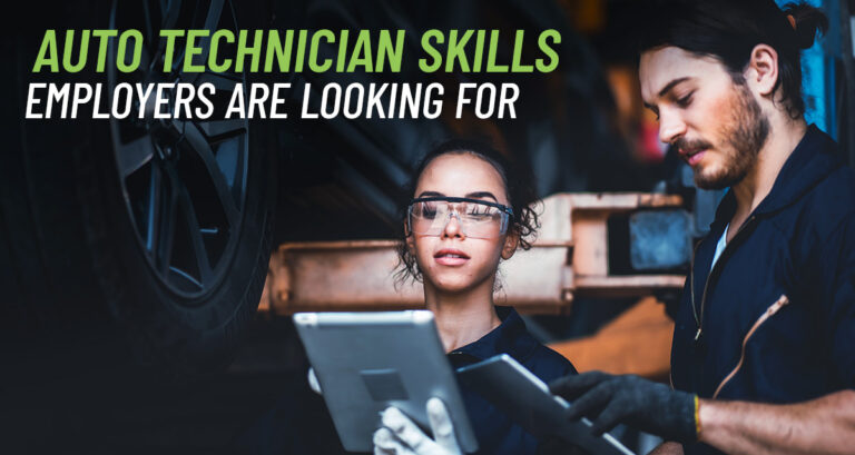Blog post image for the Auto Tech skills employers are looking for blog post.