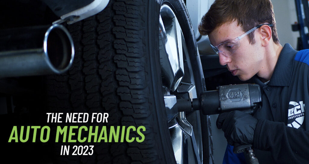 A Man Fixing a Car Tire.