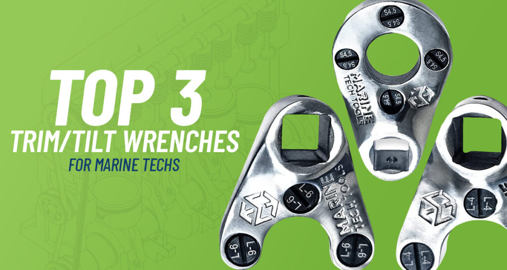 Three Trim/Tilt Wrenches