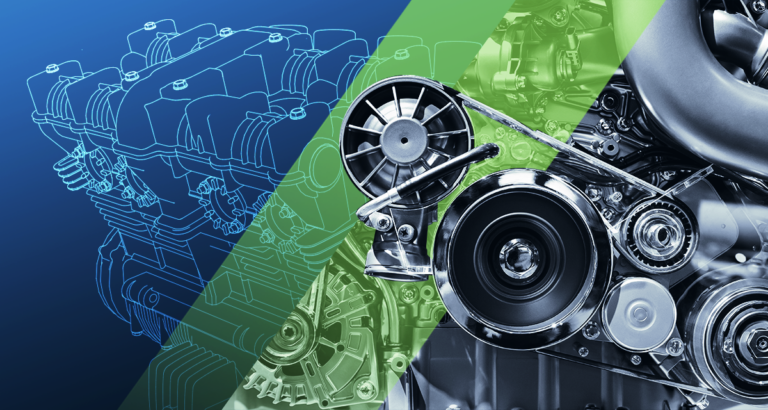Engine graphic for the blog Torque vs. Horsepower Explained