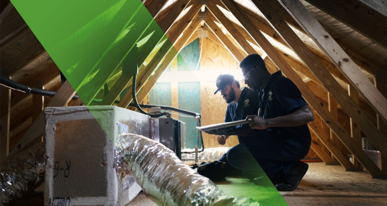 HVAC technician working on a unit for the blog Top Skills Needed for HVAC Technicians